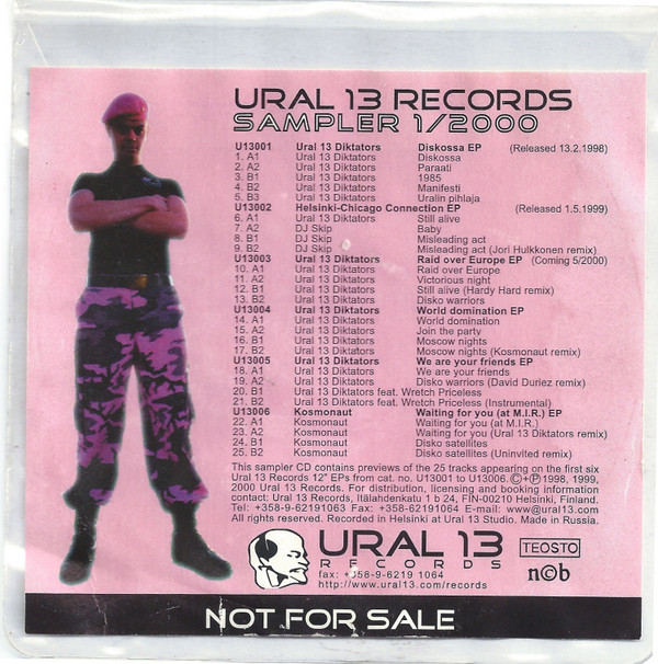 descargar álbum Ural 13 Diktators, DJ Skip, Kosmonaut - Ural 13 Records Sampler 12000