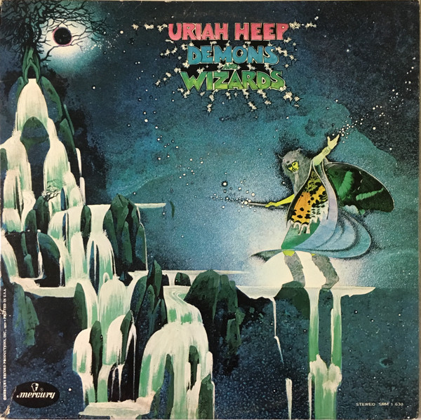 Uriah Heep – Demons And Wizards (1972, Gatefold, Terre Haute 