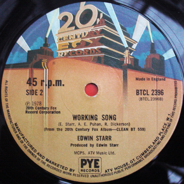 Album herunterladen Edwin Starr - Contact Working Song