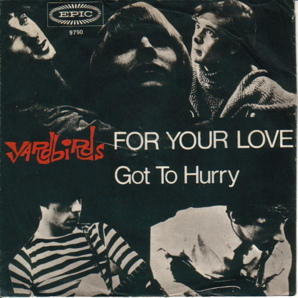 インド盤 オリジナル 7inch EP/The Yardbirds/For Your Love (フォー 