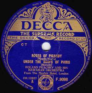 Roland Peachy And His Royal Hawaiians - Roses Of Picardy album cover