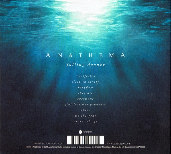 télécharger l'album Anathema - Falling Deeper