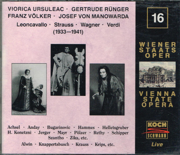 Leoncavallo / Strauss / Wagner / Verdi / Chor und Orchester Der