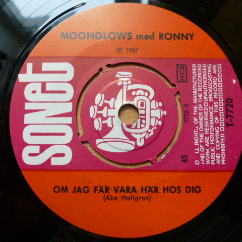 descargar álbum Moonglows Med Ronny - Inga Stora Bevingade Ord Om Jag Får Vara Här Hos Dig