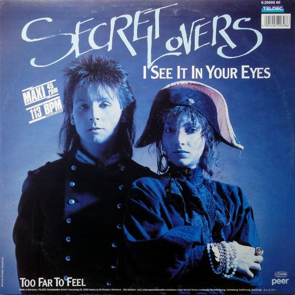 descargar álbum Secret Lovers - I See It In Your Eyes