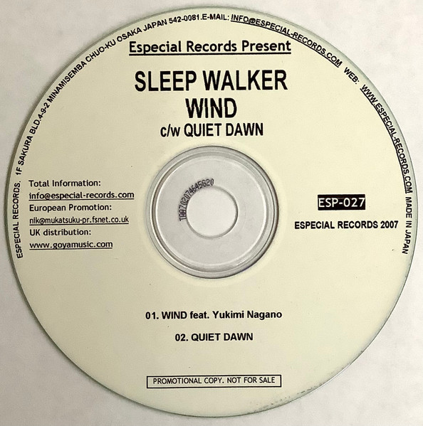 Sleep Walker – Wind (2007, Vinyl) - Discogs