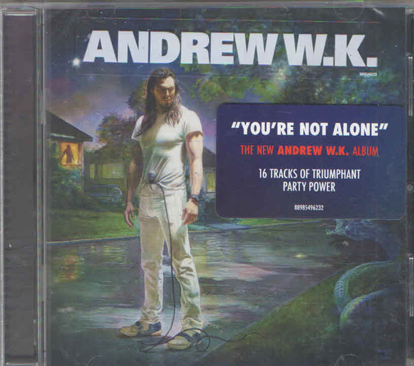 Andrew W.K. – You're Not Alone (2018, 180 Gram Blue, Vinyl) - Discogs