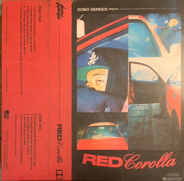 Domo Genesis – Red Corolla , Blue, Red, & Black Haze, Vinyl