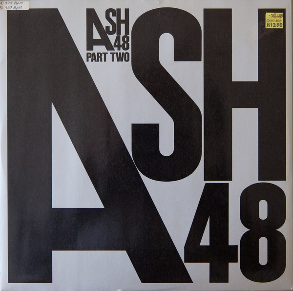 PART TWO 2 Track 12" Single Picture Sleeve ASH 48 ASH 48 229 