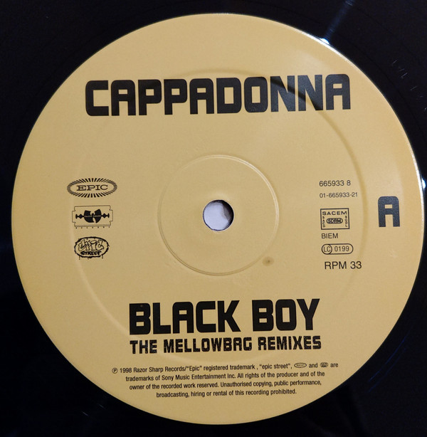 ladda ner album Cappadonna - Black Boy The Mellowbag Remixes