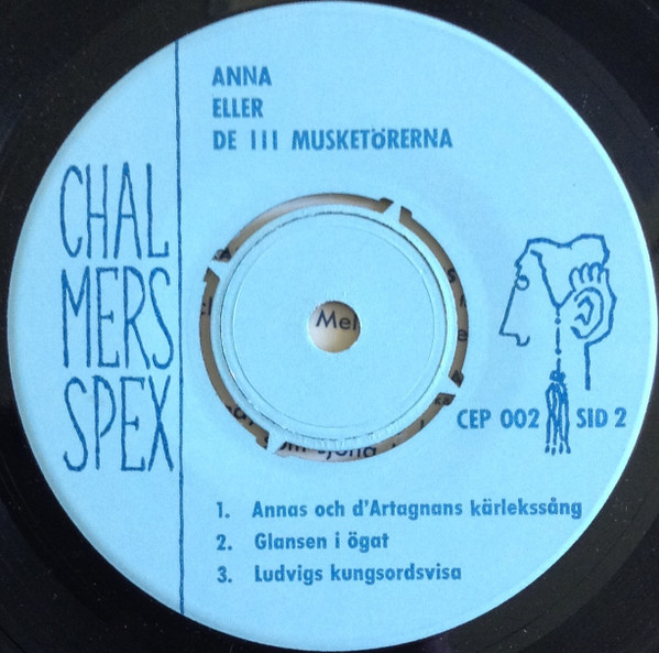 last ned album Chalmersspex - Anna Eller De III Musketörerna