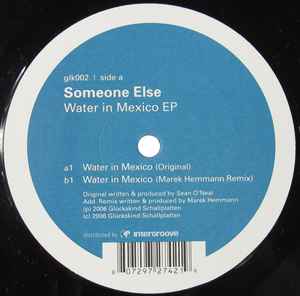 Someone Else (2) - Water In Mexico EP album cover