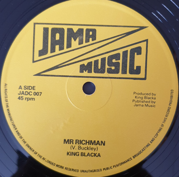 Album herunterladen King Blacka - Mr Richman