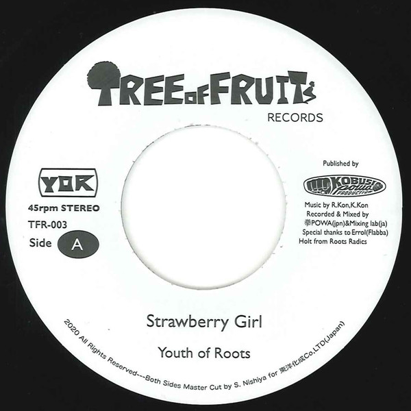 ストロベリーガールYouth Of Roots Strawberry Girl 新品未使用
