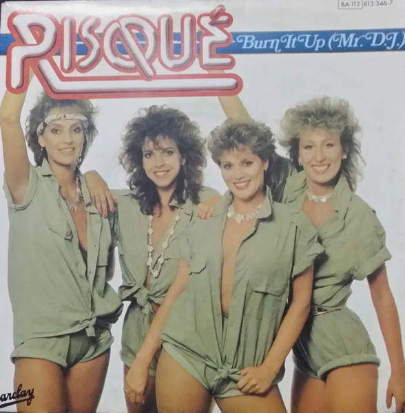 RISQUE : Burn it up, Mr D.J. 1983 Usa 12 Maxi 33 Tours Vinyl Rare HTF  Preowned