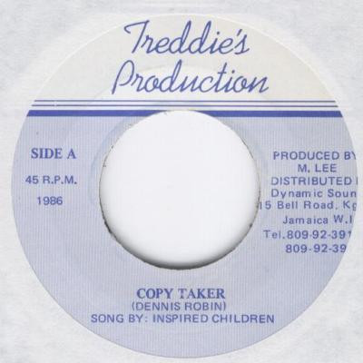 Inspired Children – Copy Taker (1986, Vinyl) - Discogs