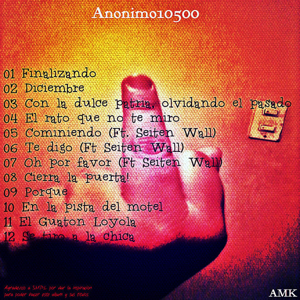 last ned album Anonimo10500 - Anonimo10500