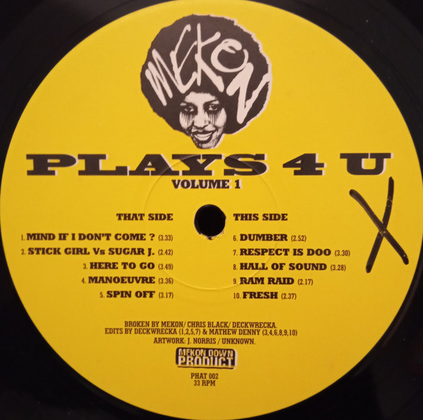 Mekon – Plays 4 U (Volume 1) (1999, Vinyl) - Discogs