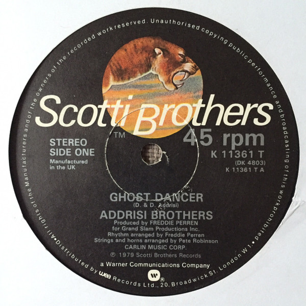Addrisi Brothers – Ghost Dancer