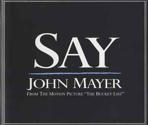 John Mayer - Say album cover