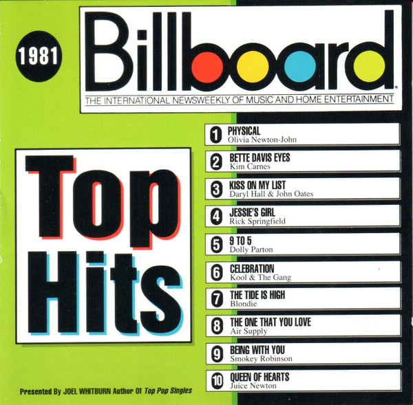 grådig Medalje dræbe Billboard Top Hits - 1981 (1992, CD) - Discogs