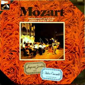 Wolfgang Amadeus Mozart - Vioolconcert Nr. 3 In G, KV 216 / Symfonie Nr. 30, KV 202 album cover