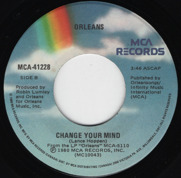 lataa albumi Orleans - Change Your Mind