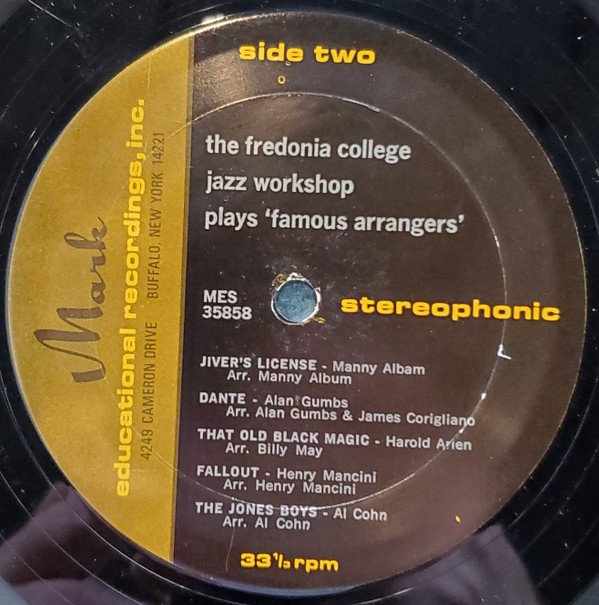 télécharger l'album The Fredonia College Jazz Workshop - Plays Famous Arrangers