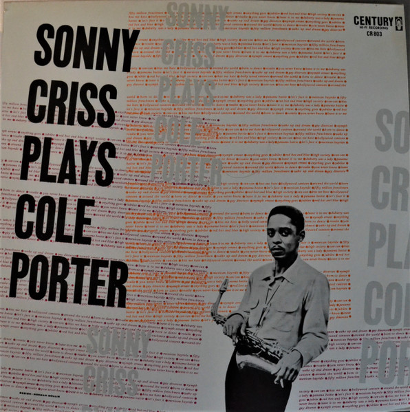 Sonny Criss – Sonny Criss Plays Cole Porter (1983, With Obi, Vinyl