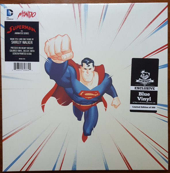 Shirley Walker – Superman The Animated Series (2015, Blue/Red, Die-Cut,  Vinyl) - Discogs