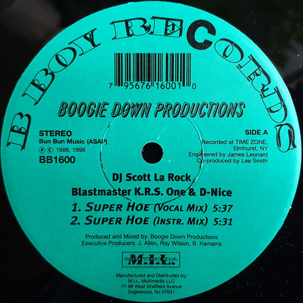 Boogie Down Productions - Super Hoe / Scott LaRock Megamix