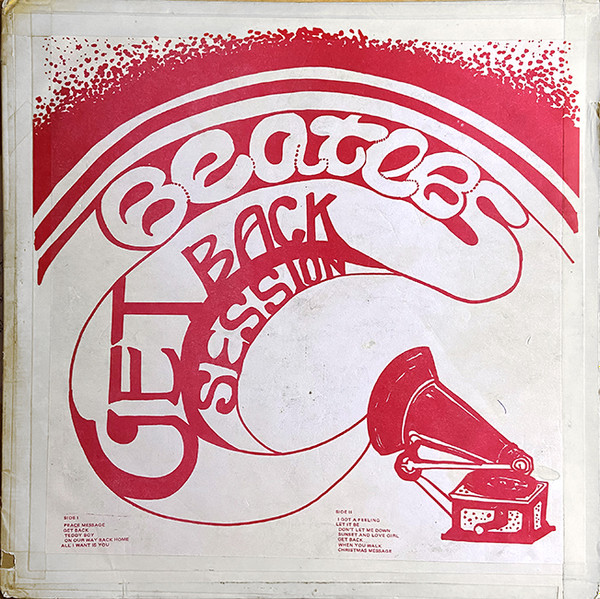 国不明LP Beatles Get Back With Let It Be & 11 Other Songs TO643