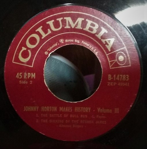 ladda ner album Johnny Horton - Johnny Horton Makes History Volume III