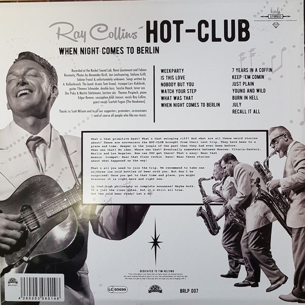 baixar álbum Ray Collins' HotClub - When Night Comes To Berlin