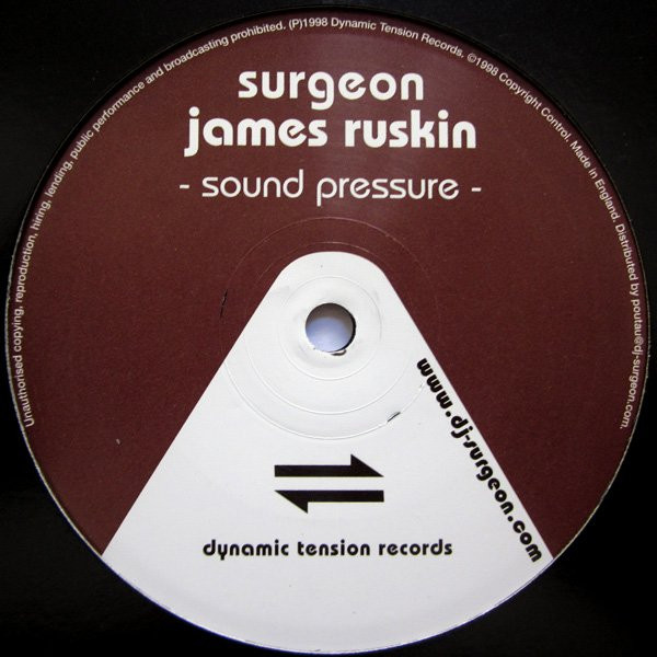 last ned album Surgeon & James Ruskin - Sound Pressure