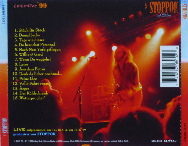 Album herunterladen Stoppok - La La Live 99