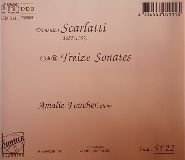 Album herunterladen Scarlatti - Treize Sonates
