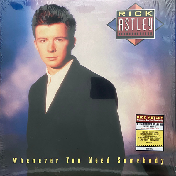 Rick Astley – Whenever You Need Somebody (2022, Vinyl) - Discogs