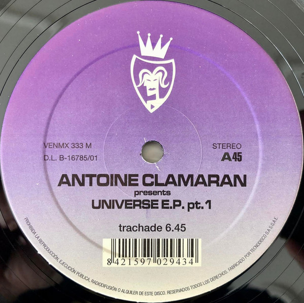 last ned album Antoine Clamaran - Universe ep Pt 1