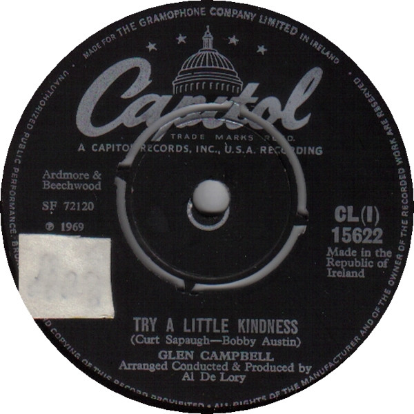 Glen Campbell - Try A Little Kindness | Releases | Discogs