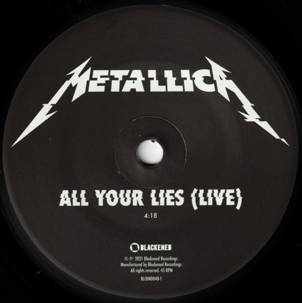 Metallica – Tribute To Chris Cornell (2021, Vinyl) - Discogs