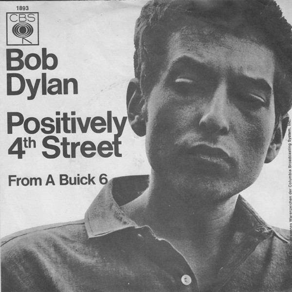 Bob Dylan – Positively 4th Street (1965, Vinyl) - Discogs