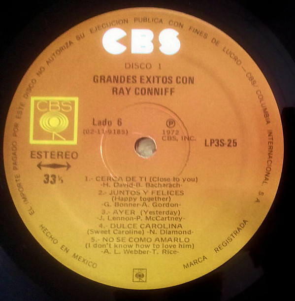 lataa albumi Ray Conniff - Grandes Éxitos Con Ray Conniff