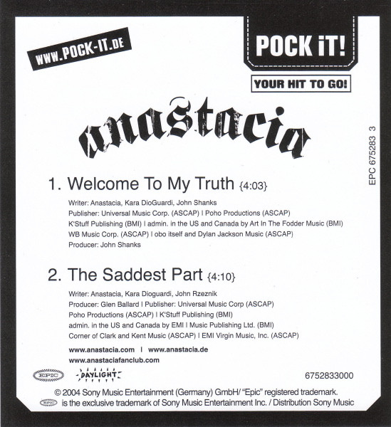last ned album Anastacia - Welcome To My Truth