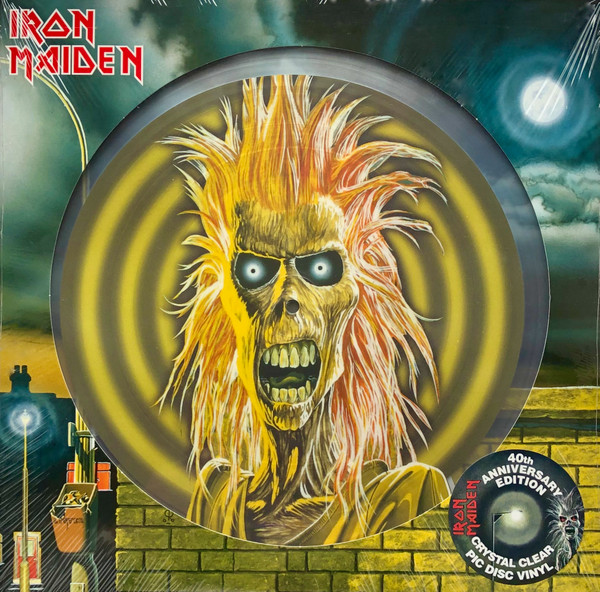 Iron Maiden Discography LP Picture 14" By 11" Free Postage 