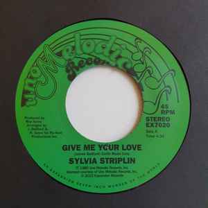 Sylvia Striplin – Give Me Your Love (2023, Vinyl) - Discogs