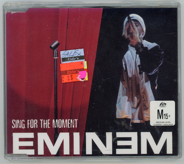 Eminem-Sing For The Moment cd single