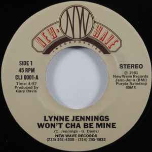 Lynne Jennings Won t Cha Be Mine 1981 Vinyl Discogs