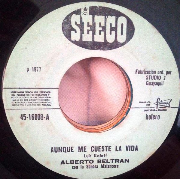 lataa albumi Alberto Beltrán - Aunque Me Cueste La Vida Enamorado