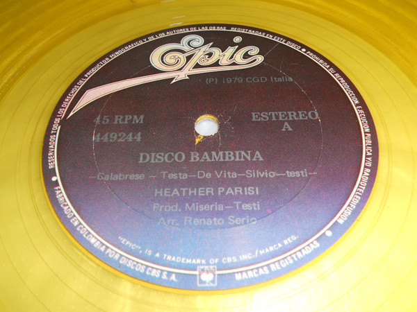 lataa albumi Heather Parisi - Disco Bambina Blackout